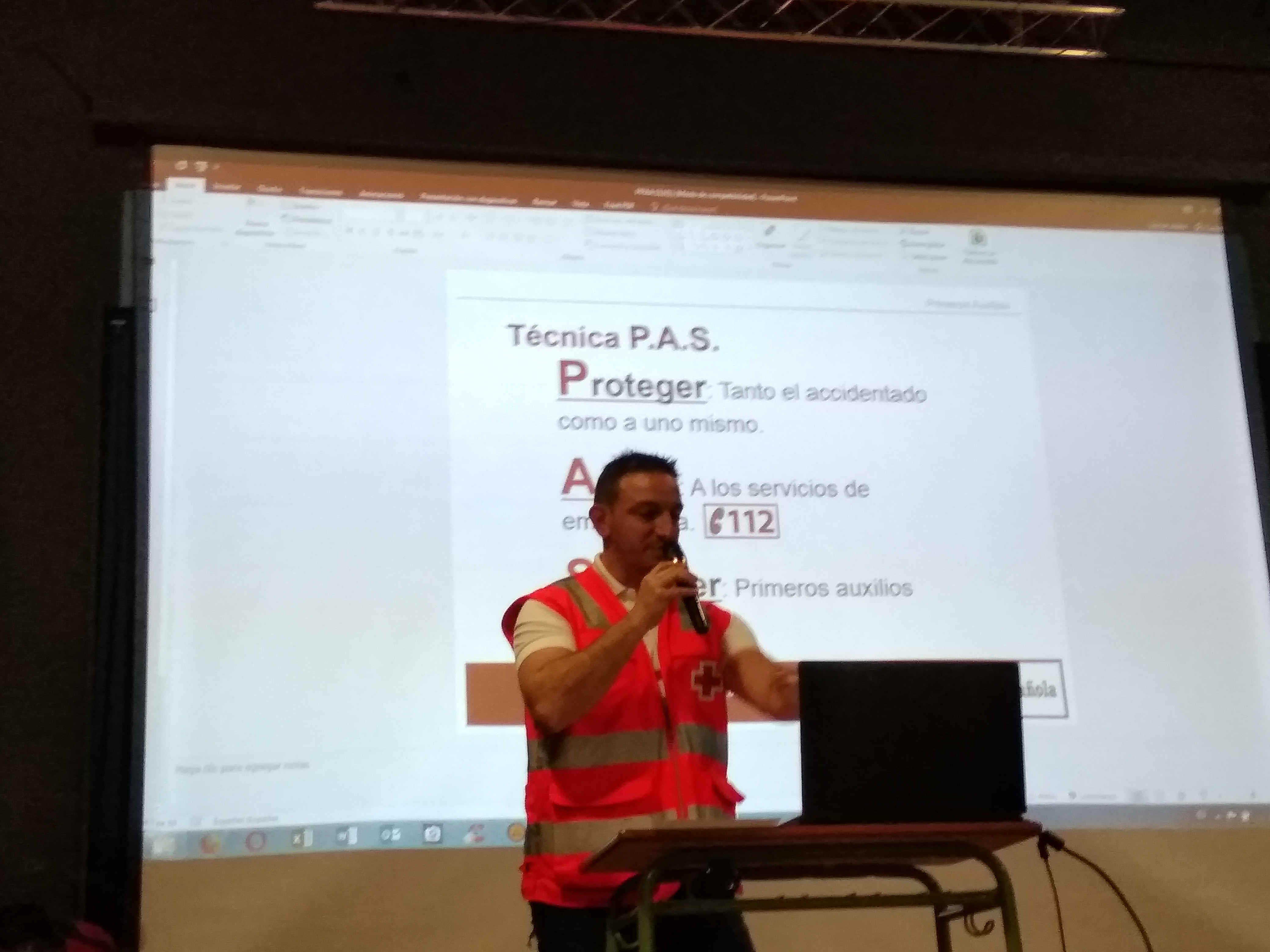 Taller de primeros auxiios