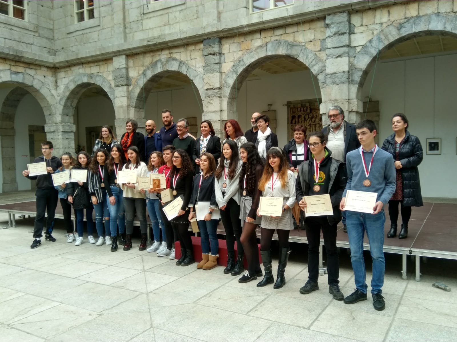 Entrega de premios VI Olimpiada Filosófica